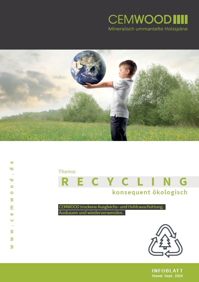 Deckblatt Recycling-Broschüre